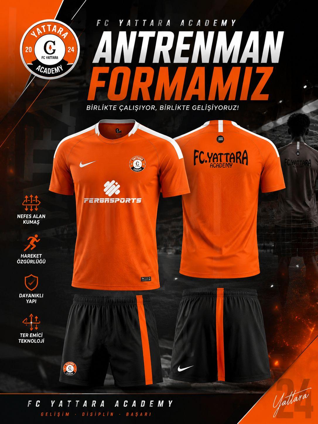 FC Yattara Academy Beykent oyuncu antrenmanı